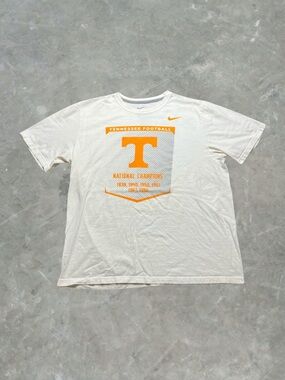 ☀️ Nike Tennessee Volunteers College Football Graphic Tee Mens Size XL White